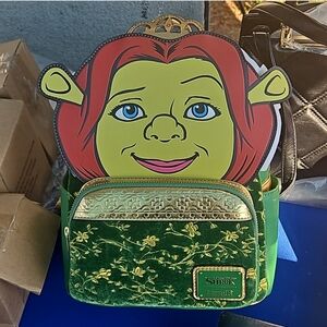 Loungefly X DreamWorks Shrek princess Fiona mini backpack NWT